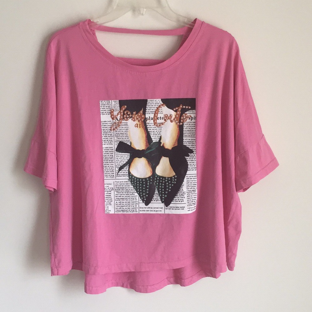 Cute Graphics Hi Lo Tee